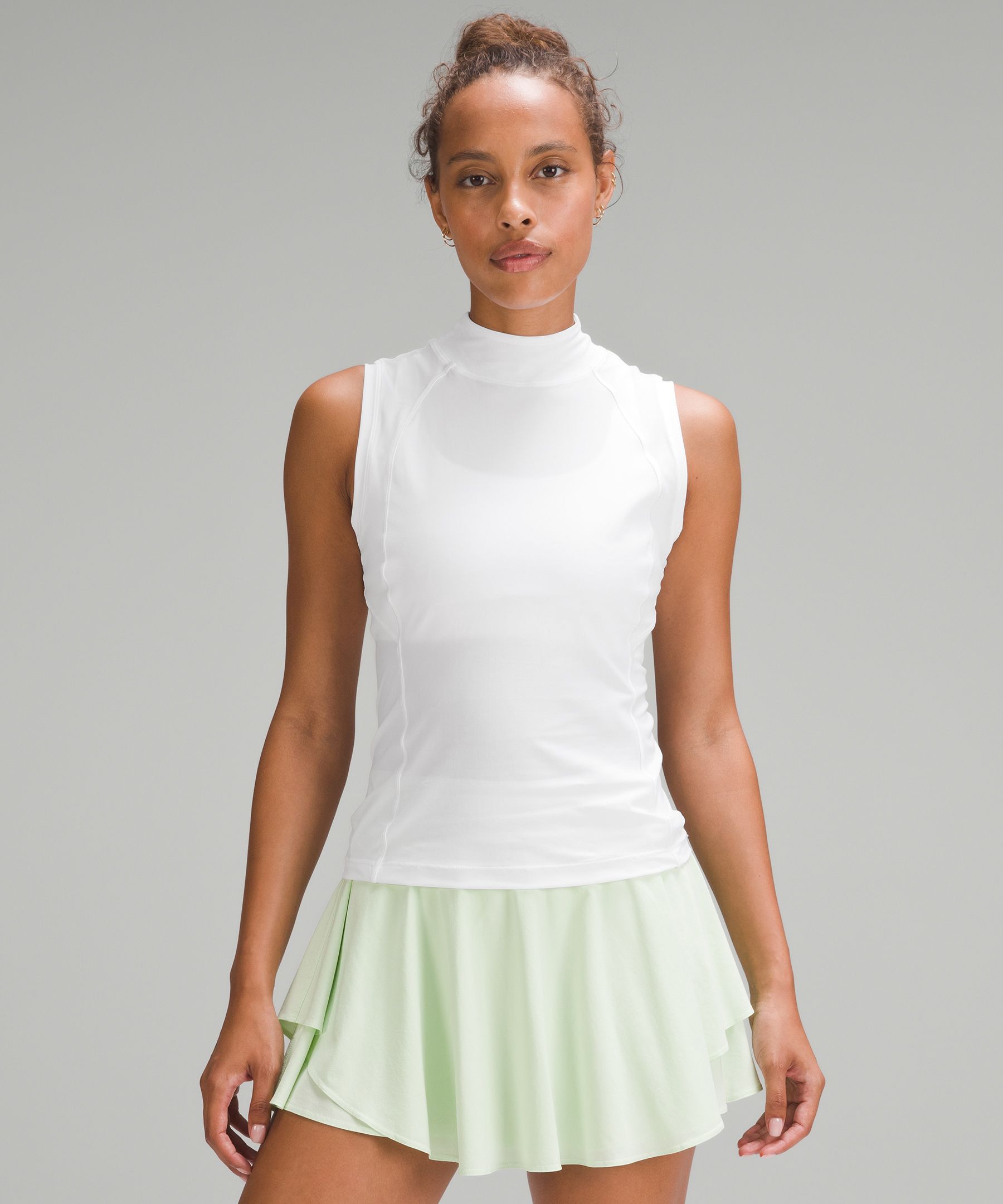 Lightweight Nulux Mock-Neck Tank Top sold by Lululemon