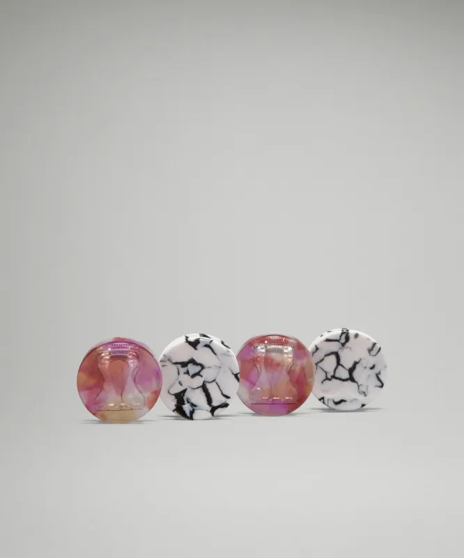 Small Claw Hair Clips *4 Pack sold by Lululemon