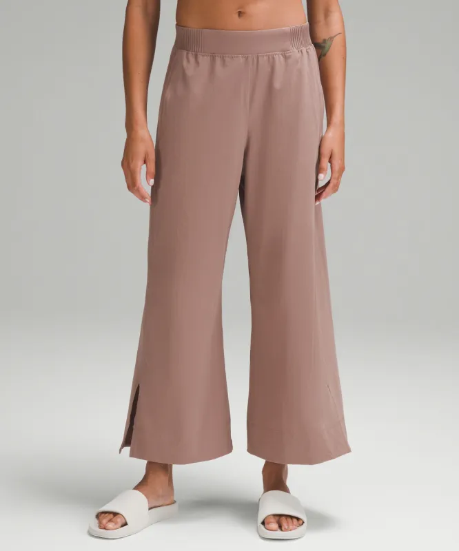 Stretch Woven Wide-Leg High-Rise Cropped Pant sold by Lululemon
