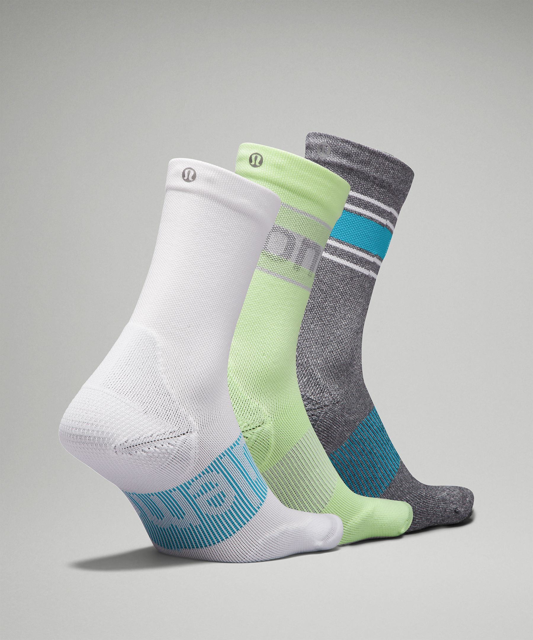 Women's Power Stride Crew Sock *3 Pack sold by Lululemon product image thumbnail 3