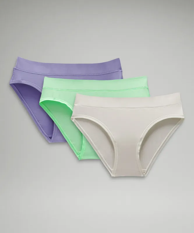 UnderEase Mid-Rise Bikini Underwear *3 Pack sold by Lululemon