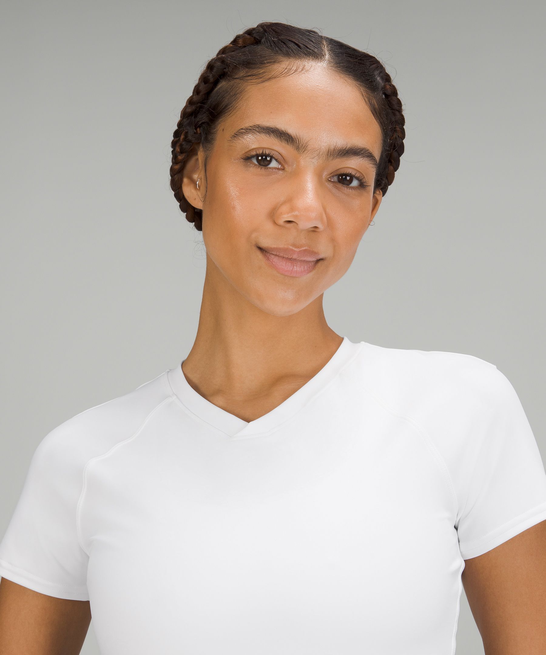 Nulux Cropped Tennis Short-Sleeve Shirt sold by Lululemon product image thumbnail 4