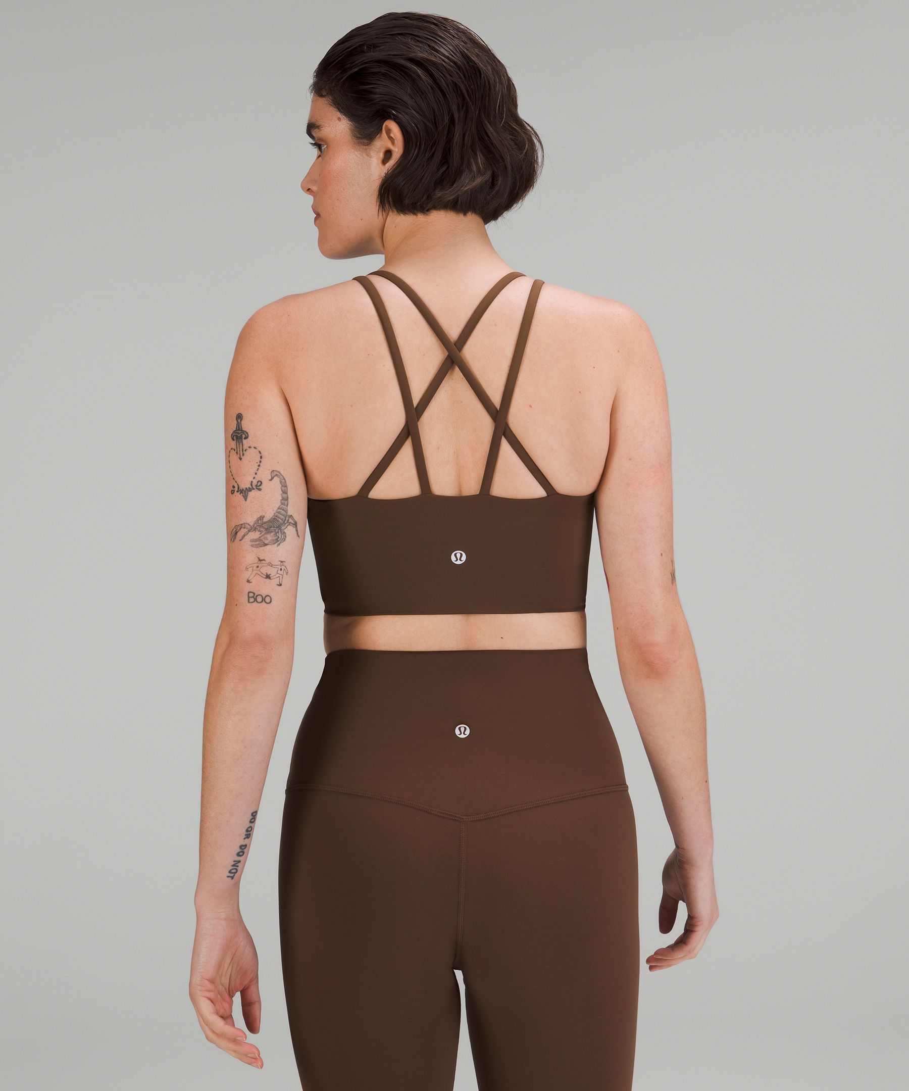 Like a Cloud High-Neck Longline Bra *Light Support, B/C Cup Online Only sold by Lululemon product image thumbnail 2