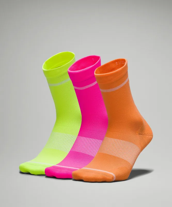 Women's Power Stride Crew Sock *3 Pack sold by Lululemon