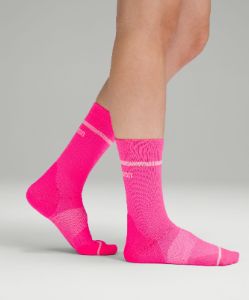 Women's Power Stride Crew Sock *3 Pack sold by Lululemon