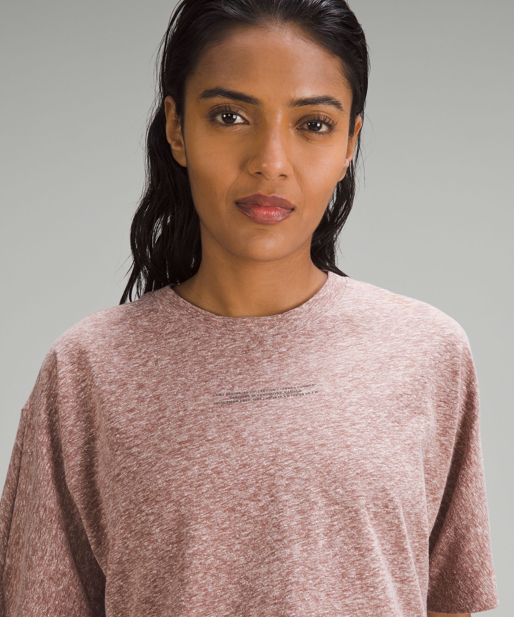 lululemon lab Cotton-Blend Cropped T-Shirt *Graphic sold by Lululemon product image thumbnail 4