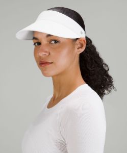 Fast Paced Wide Band Running Visor sold by Lululemon