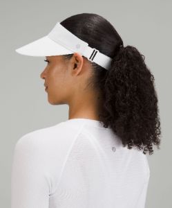 Fast Paced Wide Band Running Visor sold by Lululemon