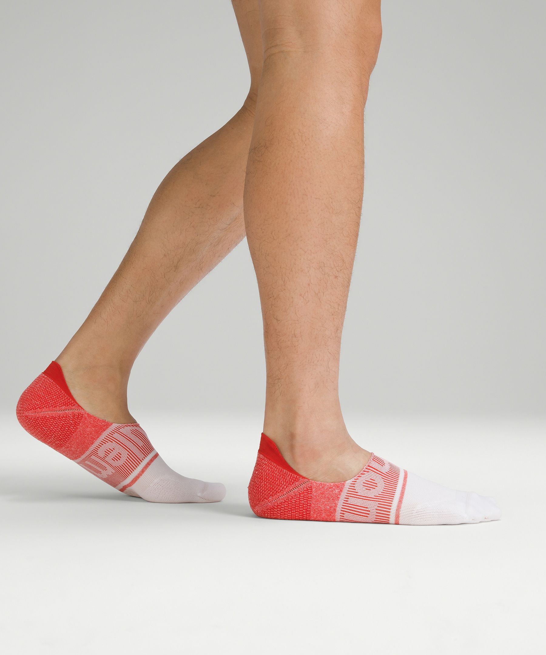 Men's Power Stride No-Show Sock with Active Grip Multi-Colour *3 Pack sold by Lululemon product image thumbnail 2