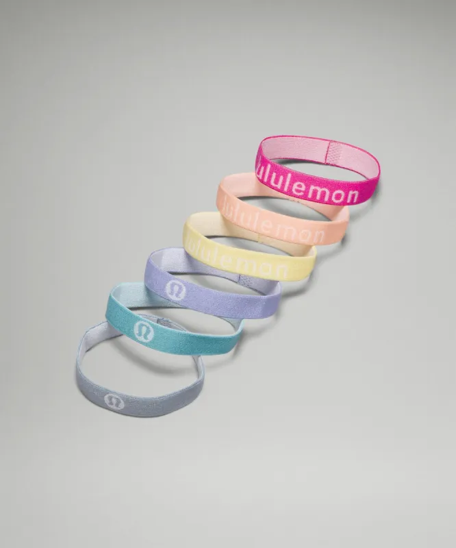 Flat Hair Elastics *6 Pack sold by Lululemon