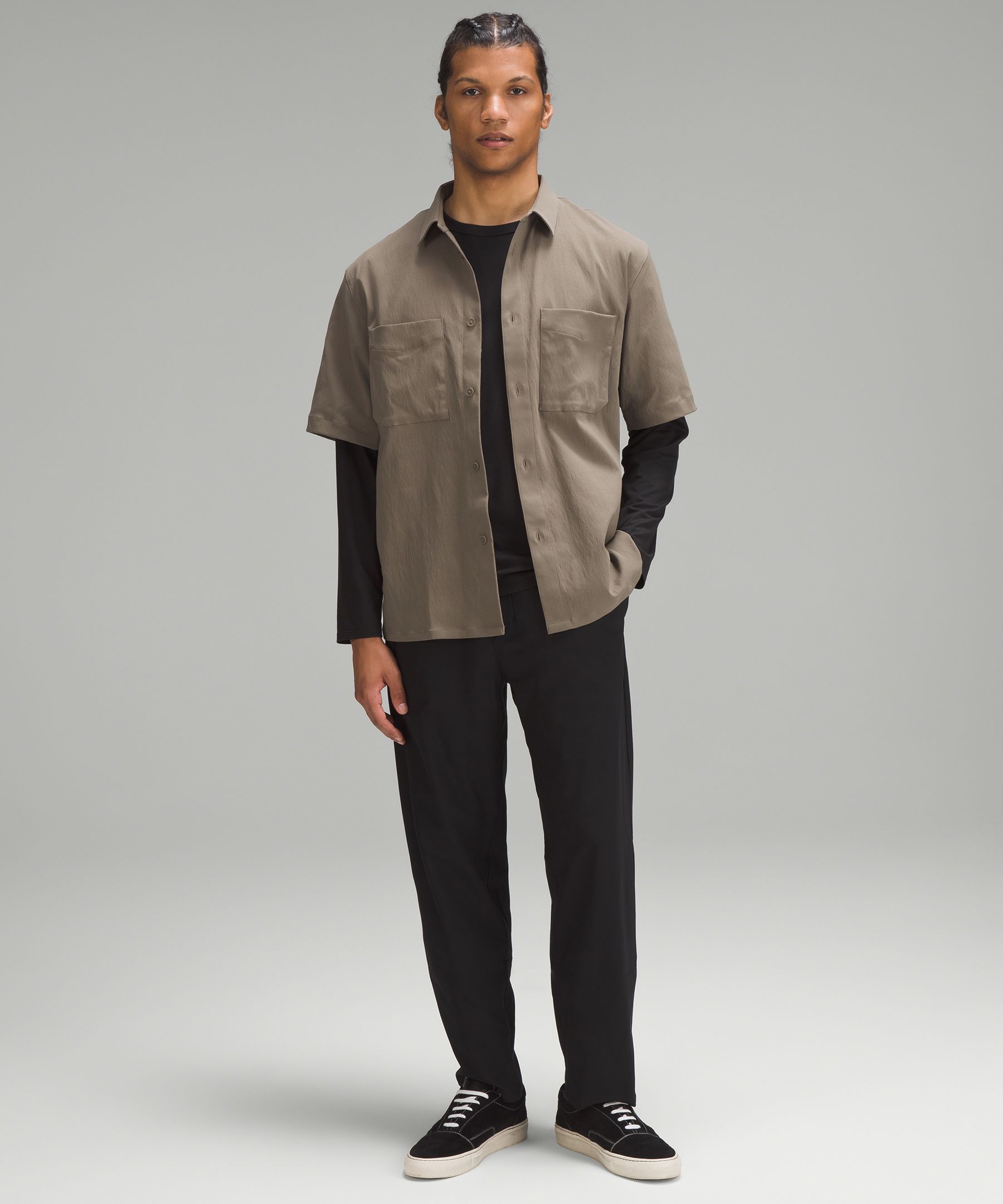 Relaxed-Fit Short Sleeve Button-Up sold by Lululemon product image thumbnail 2