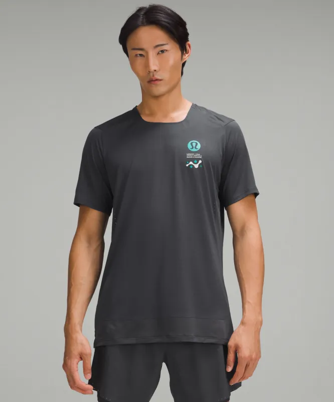 Fast and Free Road to Trail Short-Sleeve Shirt sold by Lululemon