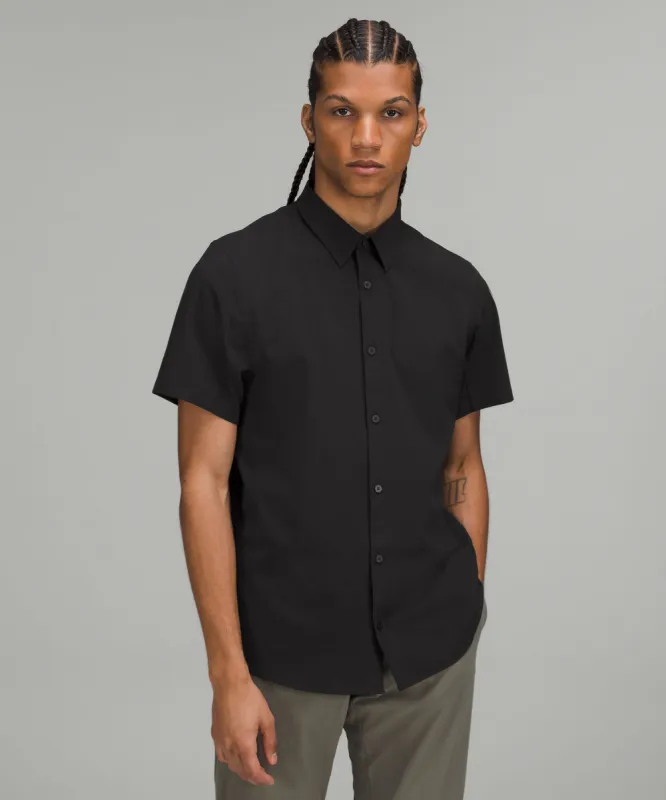 Airing Easy Short Sleeve Button-Up Shirt sold by Lululemon