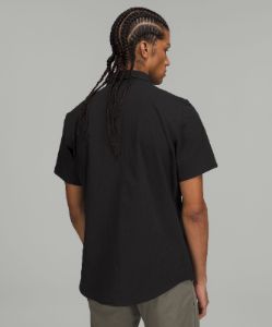 Airing Easy Short Sleeve Button-Up Shirt sold by Lululemon