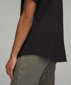 Airing Easy Short Sleeve Button-Up Shirt sold by Lululemon