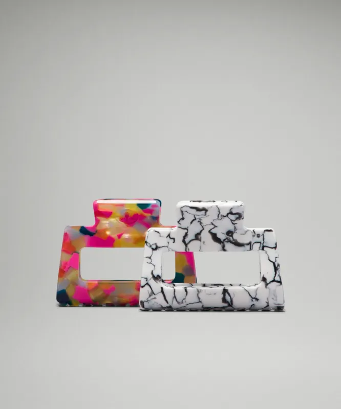 Medium Claw Hair Clips *2 Pack sold by Lululemon