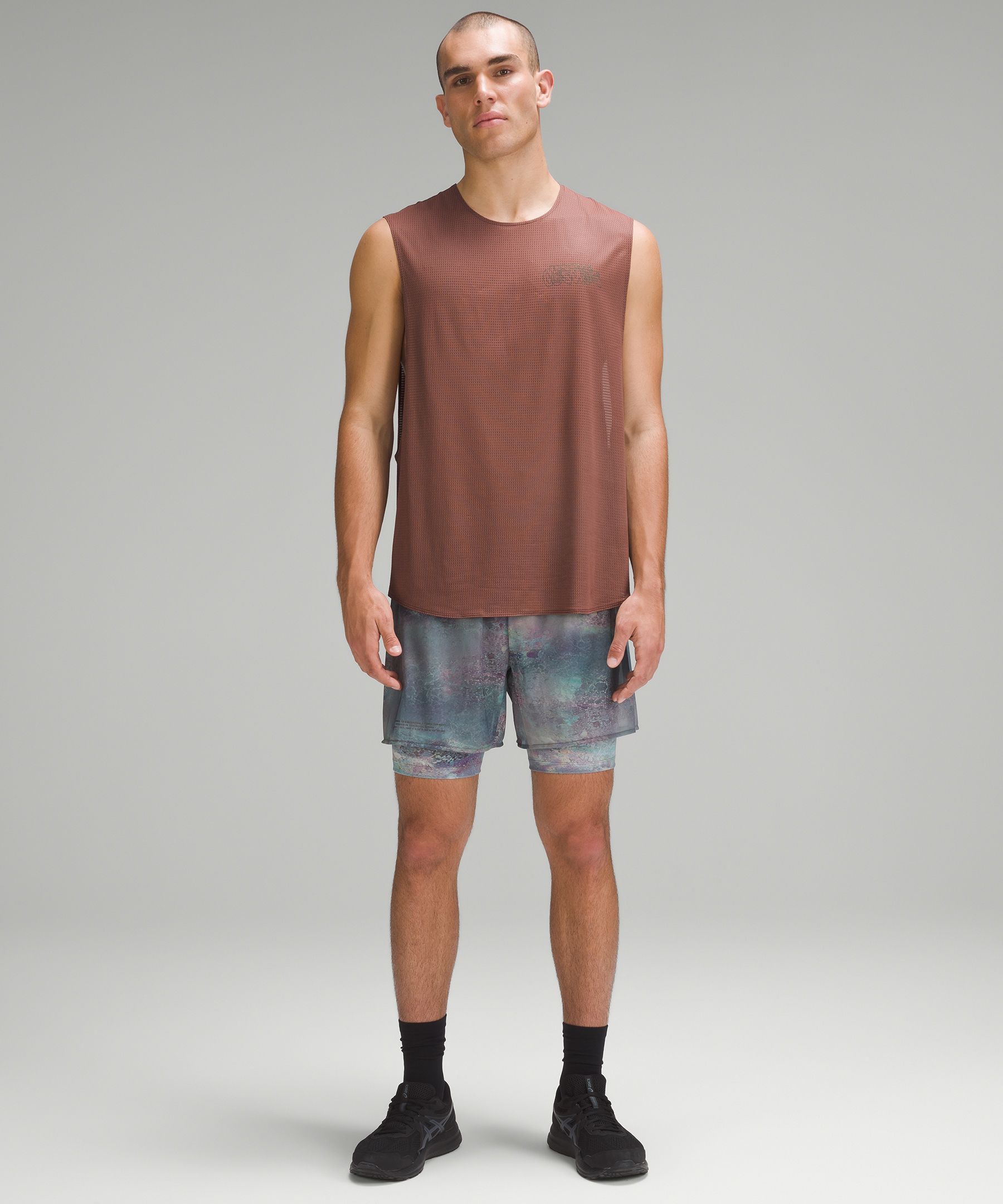 lululemon lab Grid Mesh Training Tank Top *Graphic sold by Lululemon