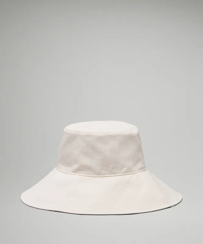 Women's Wide Brim Logo Bucket Hat sold by Lululemon