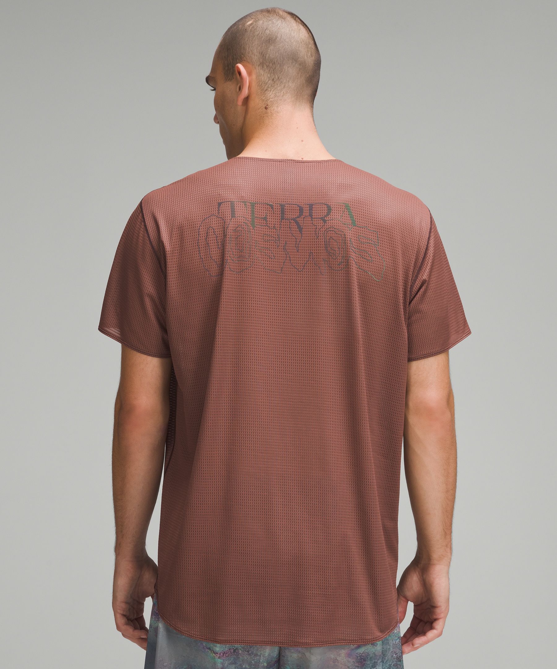 lululemon lab Grid Mesh Training T-Shirt *Graphic sold by Lululemon product image thumbnail 3