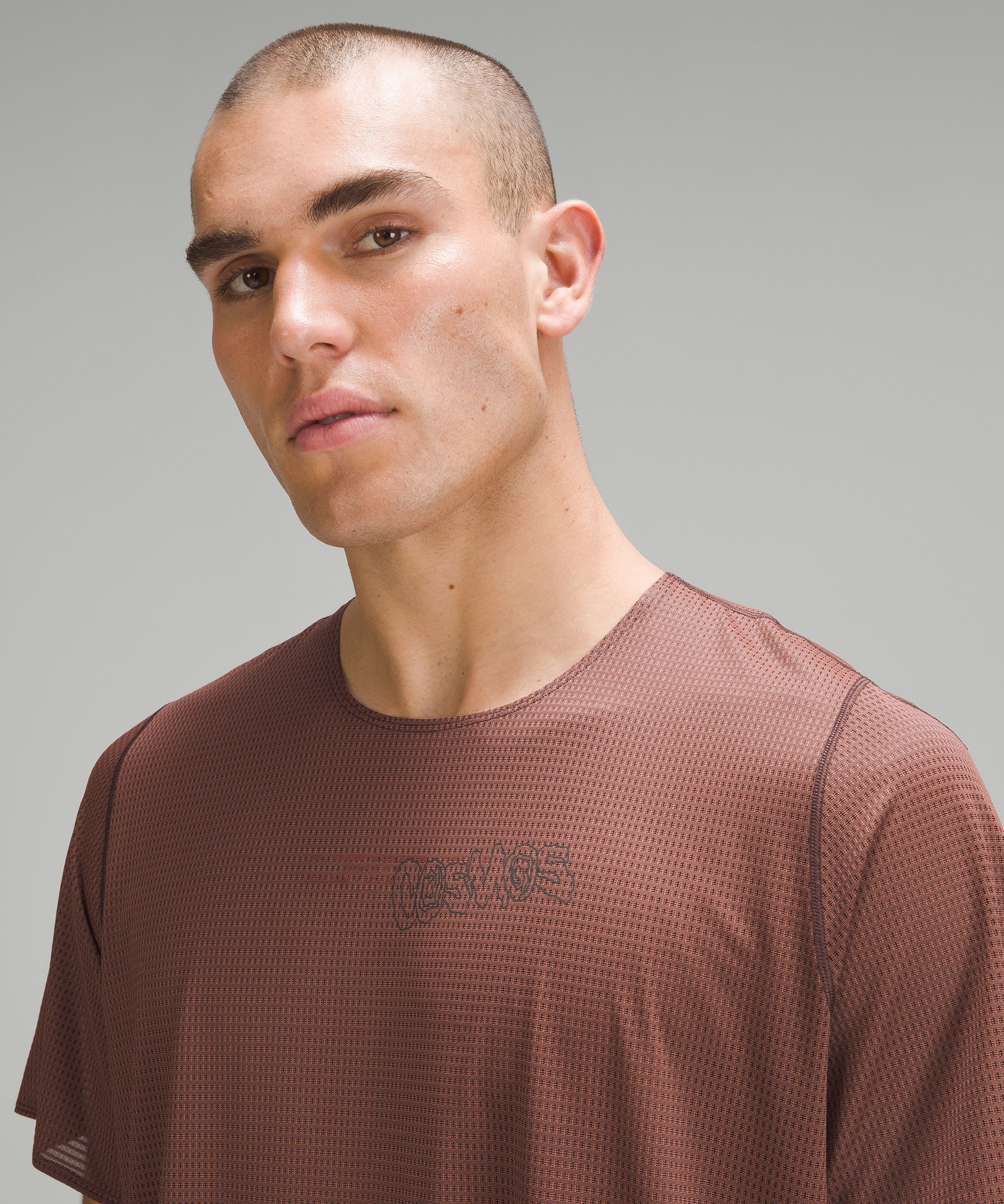 lululemon lab Grid Mesh Training T-Shirt *Graphic sold by Lululemon product image thumbnail 4