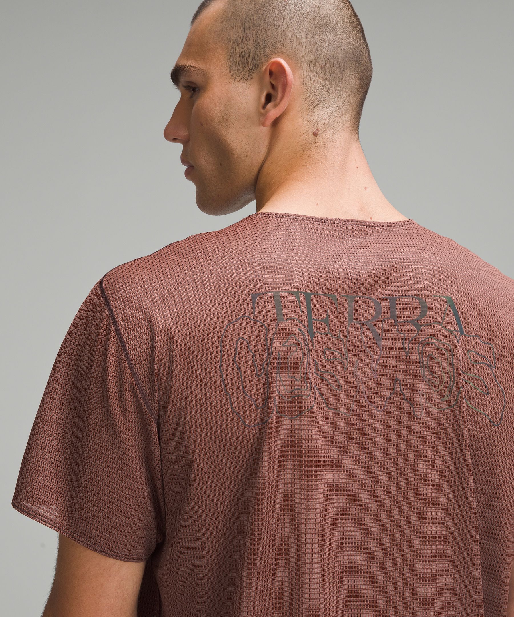 lululemon lab Grid Mesh Training T-Shirt *Graphic sold by Lululemon product image thumbnail 6