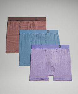 Always In Motion Boxer with Fly 5" 3 Pack *Online Only sold by Lululemon