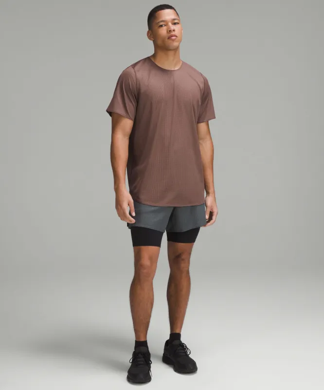 lululemon lab Grid Mesh Short-Sleeve Shirt *Graphic sold by Lululemon
