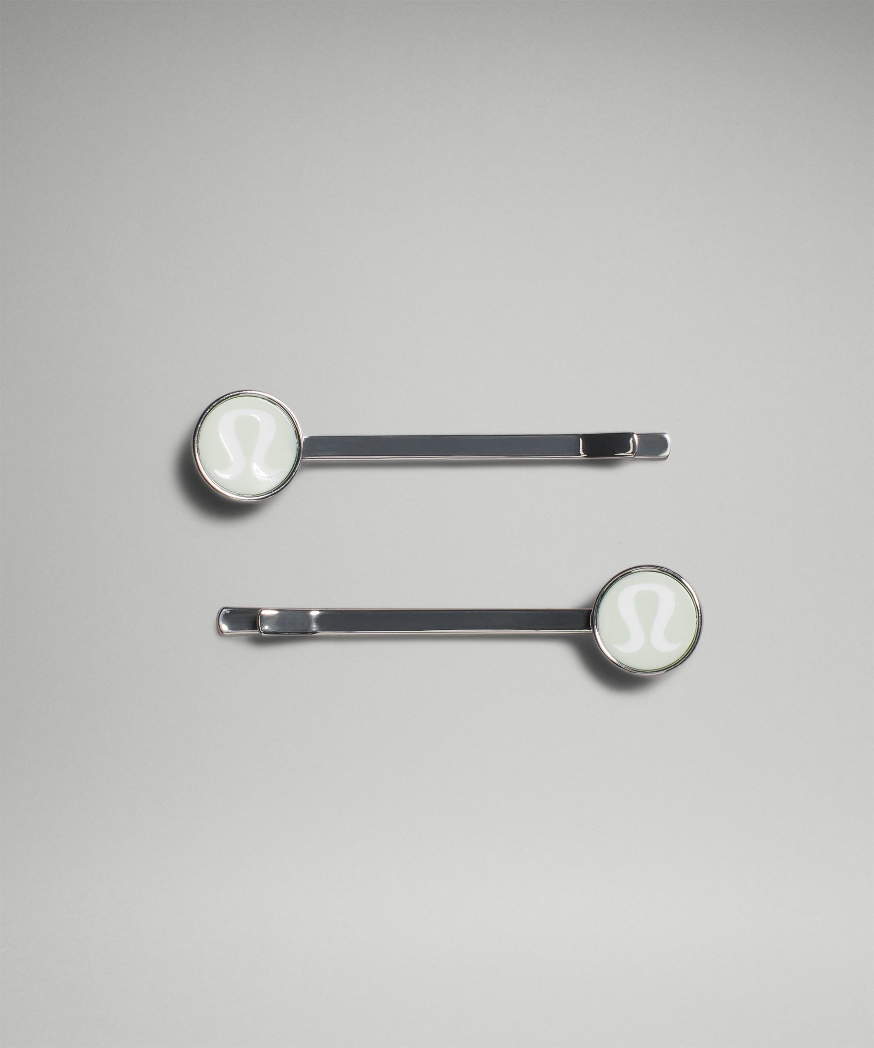 Logo Bobby Pins *2 Pack sold by Lululemon