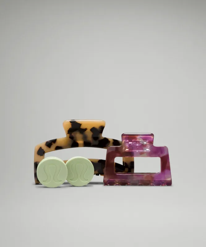 Claw Hair Clips Set *4 Pack sold by Lululemon