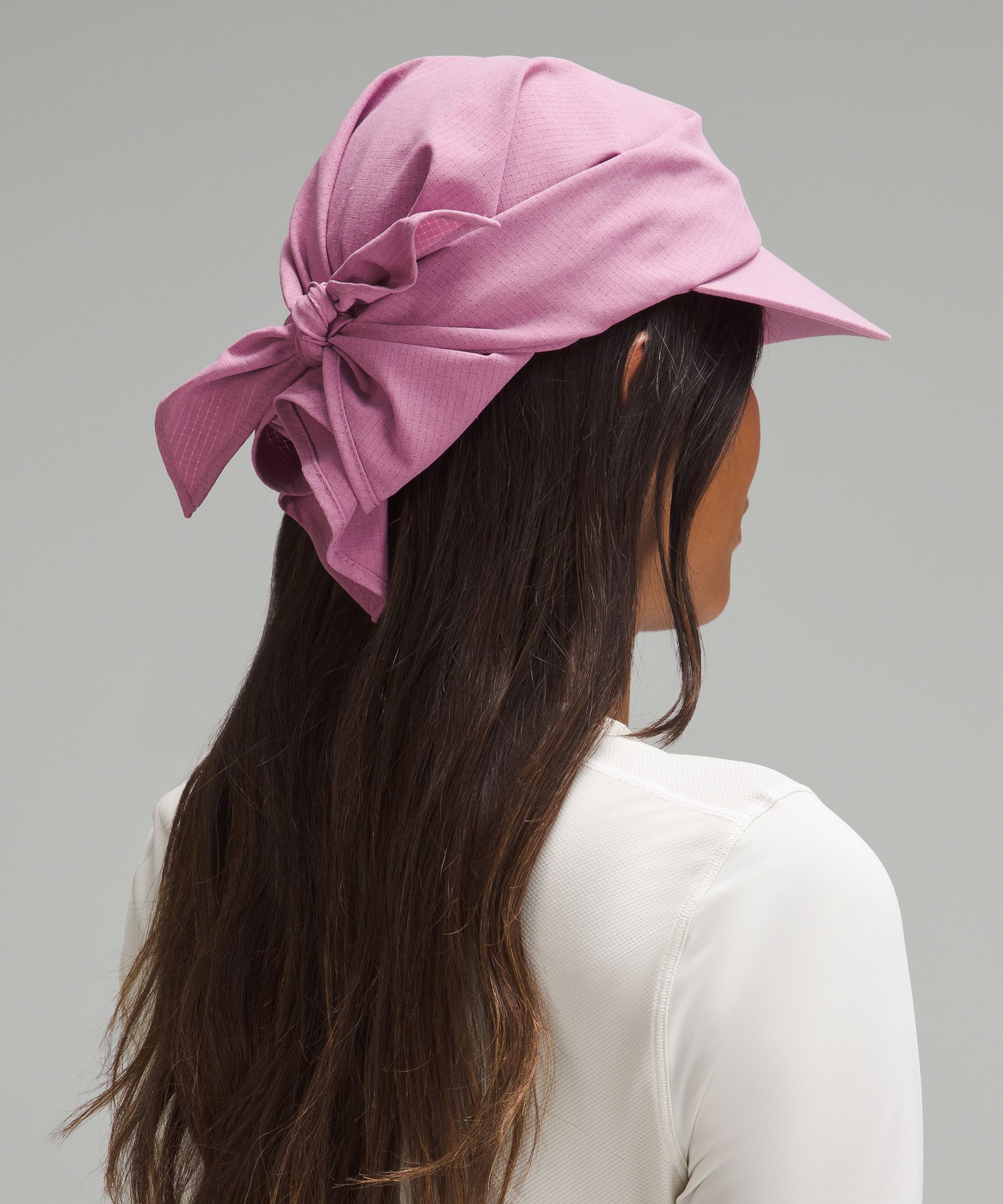 Women's Adjustable Bandana Visor *Online Only sold by Lululemon product image thumbnail 3