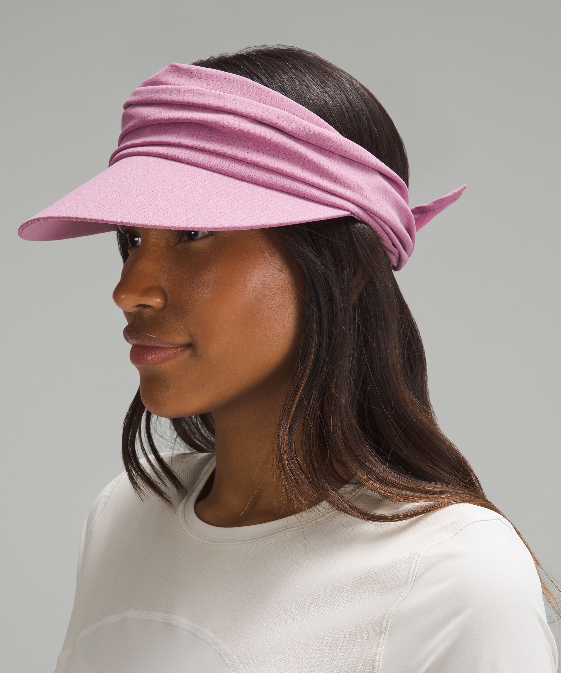 Women's Adjustable Bandana Visor *Online Only sold by Lululemon product image thumbnail 4