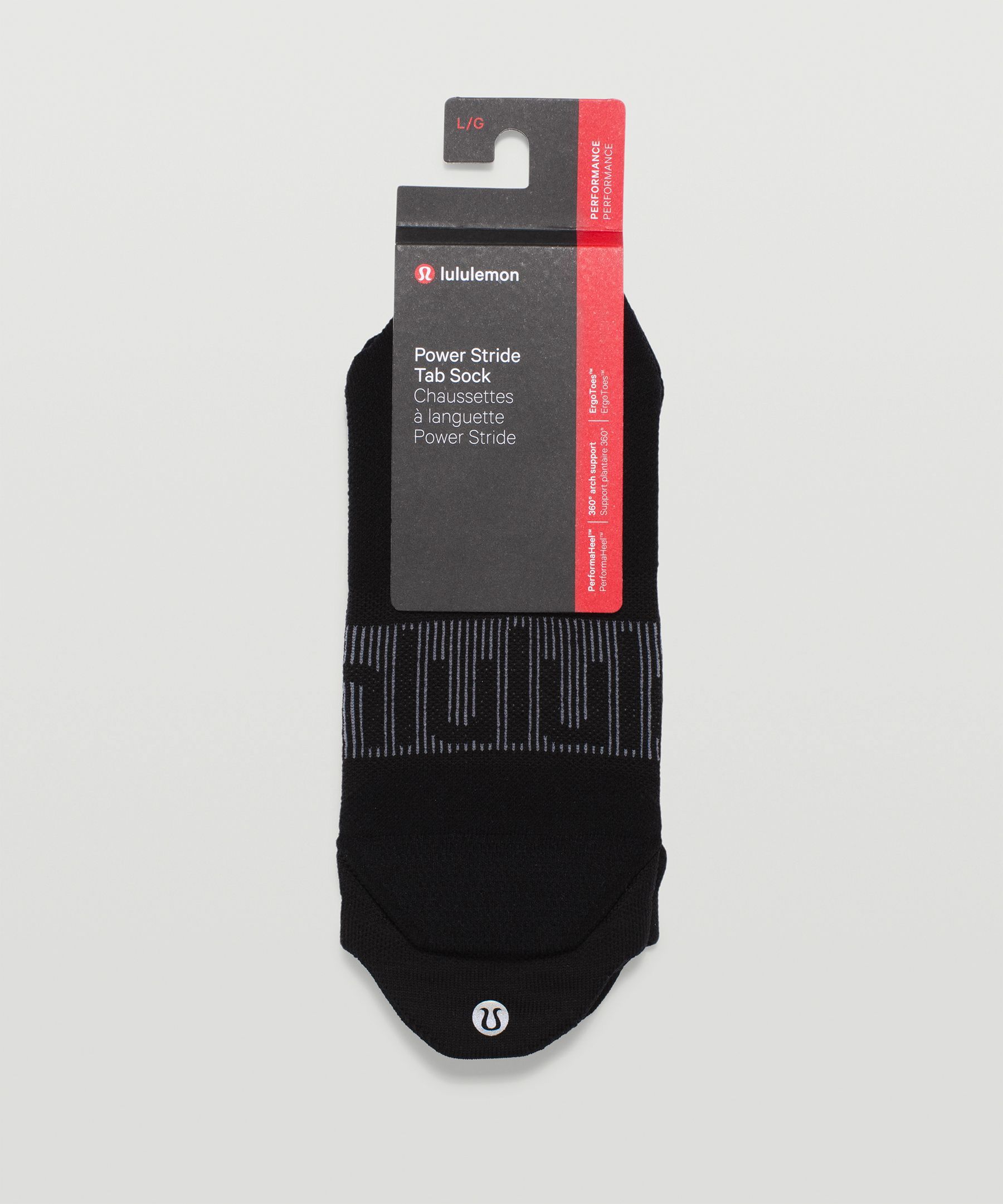 Men's Power Stride Tab Sock *Online Only sold by Lululemon product image thumbnail 4