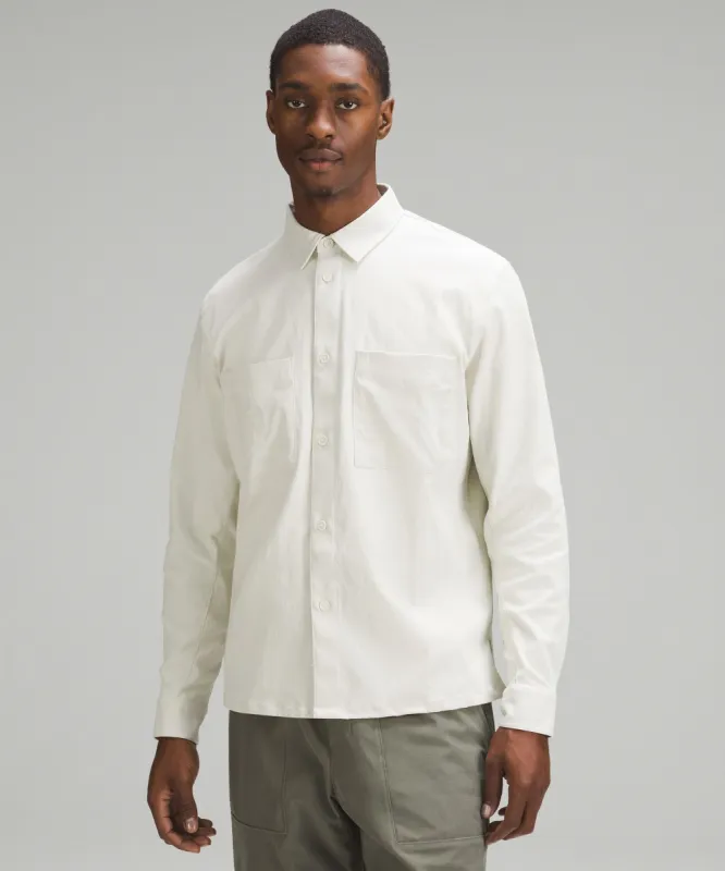 Relaxed-Fit Long-Sleeve Button-Up Shirt sold by Lululemon