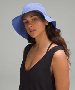 Women's Cinchable Wide Brim Bucket Hat sold by Lululemon