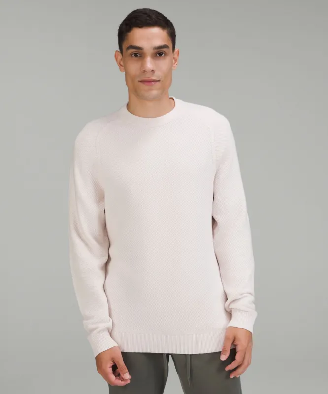 Textured Knit Crewneck Sweater sold by Lululemon