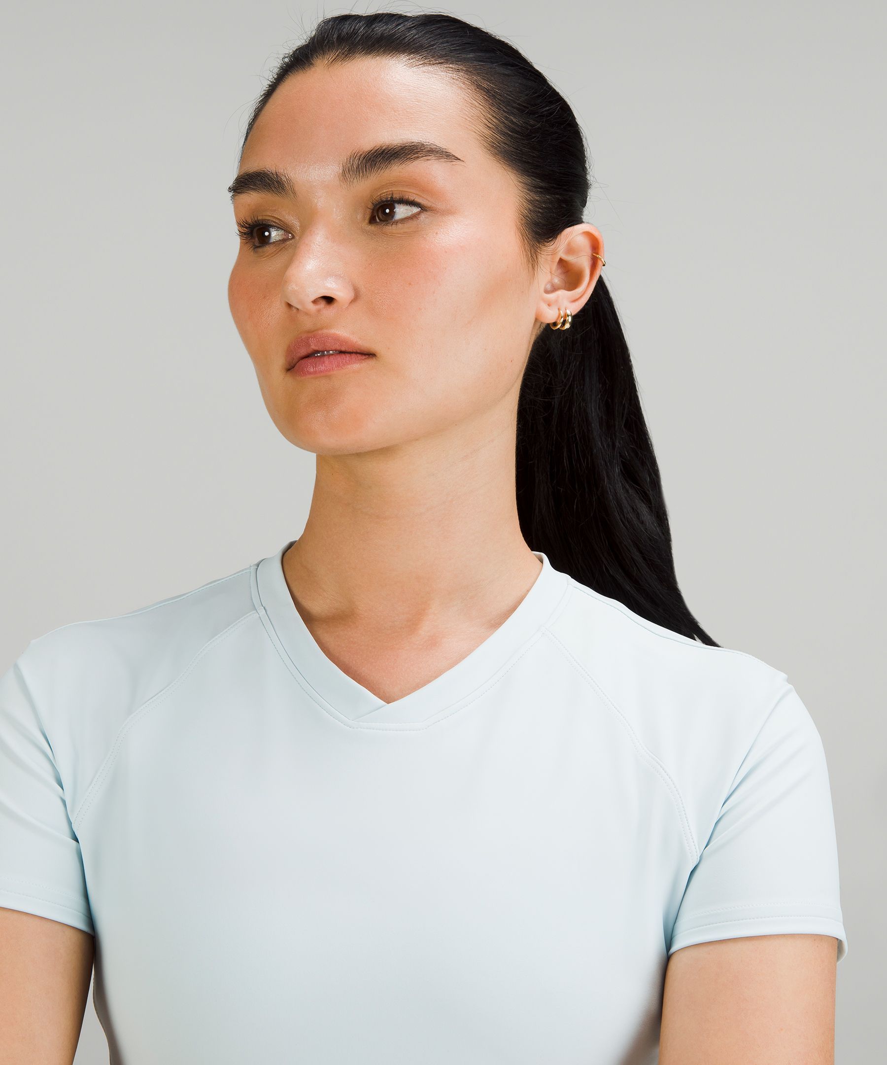 Nulux Cropped Tennis Short-Sleeve Shirt sold by Lululemon product image thumbnail 4
