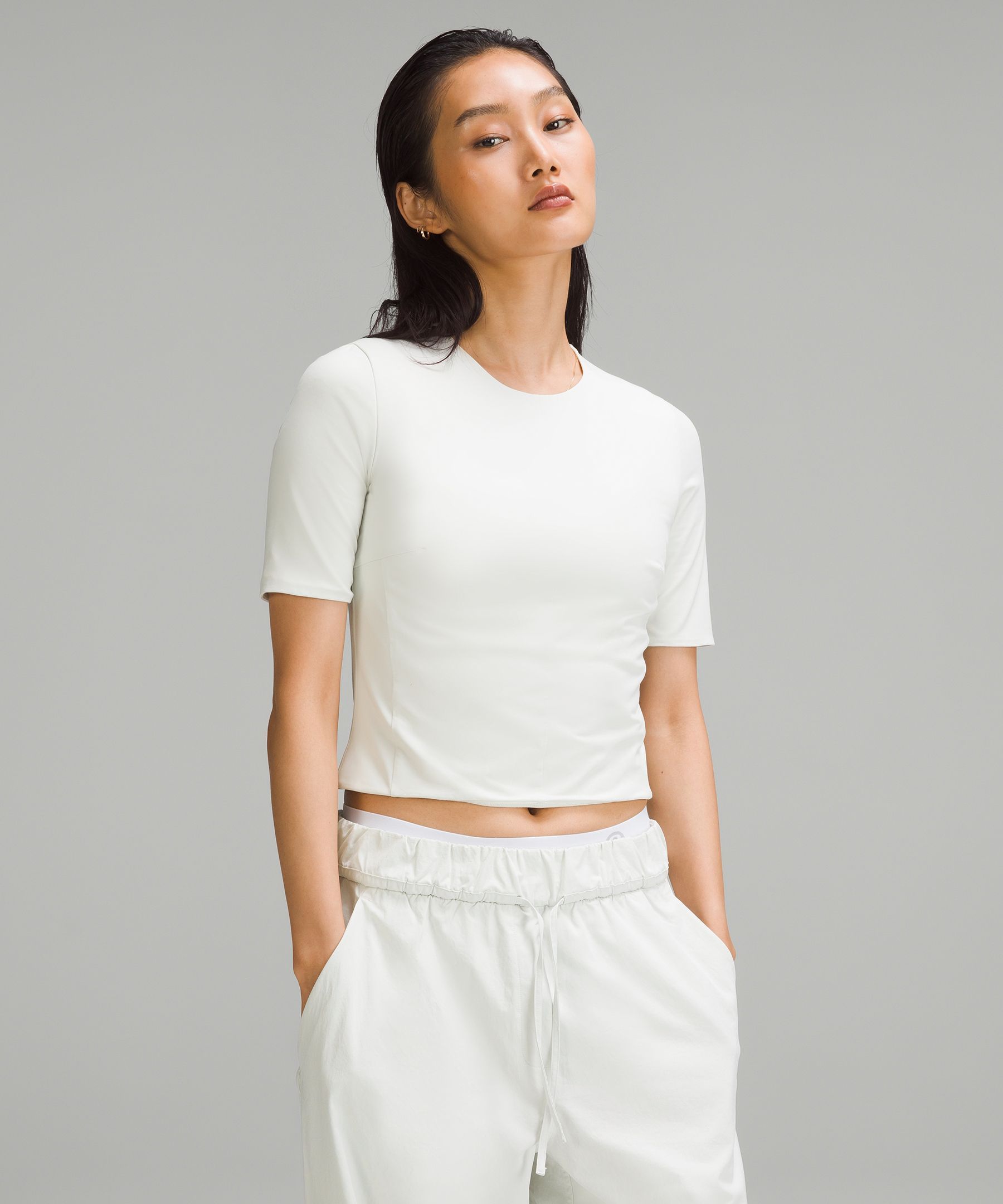 Tight-Fit Lined T-Shirt sold by Lululemon product image thumbnail 2