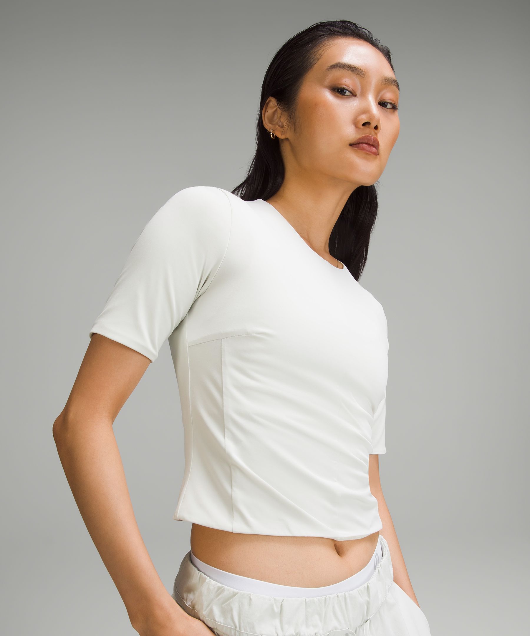 Tight-Fit Lined T-Shirt sold by Lululemon product image thumbnail 5