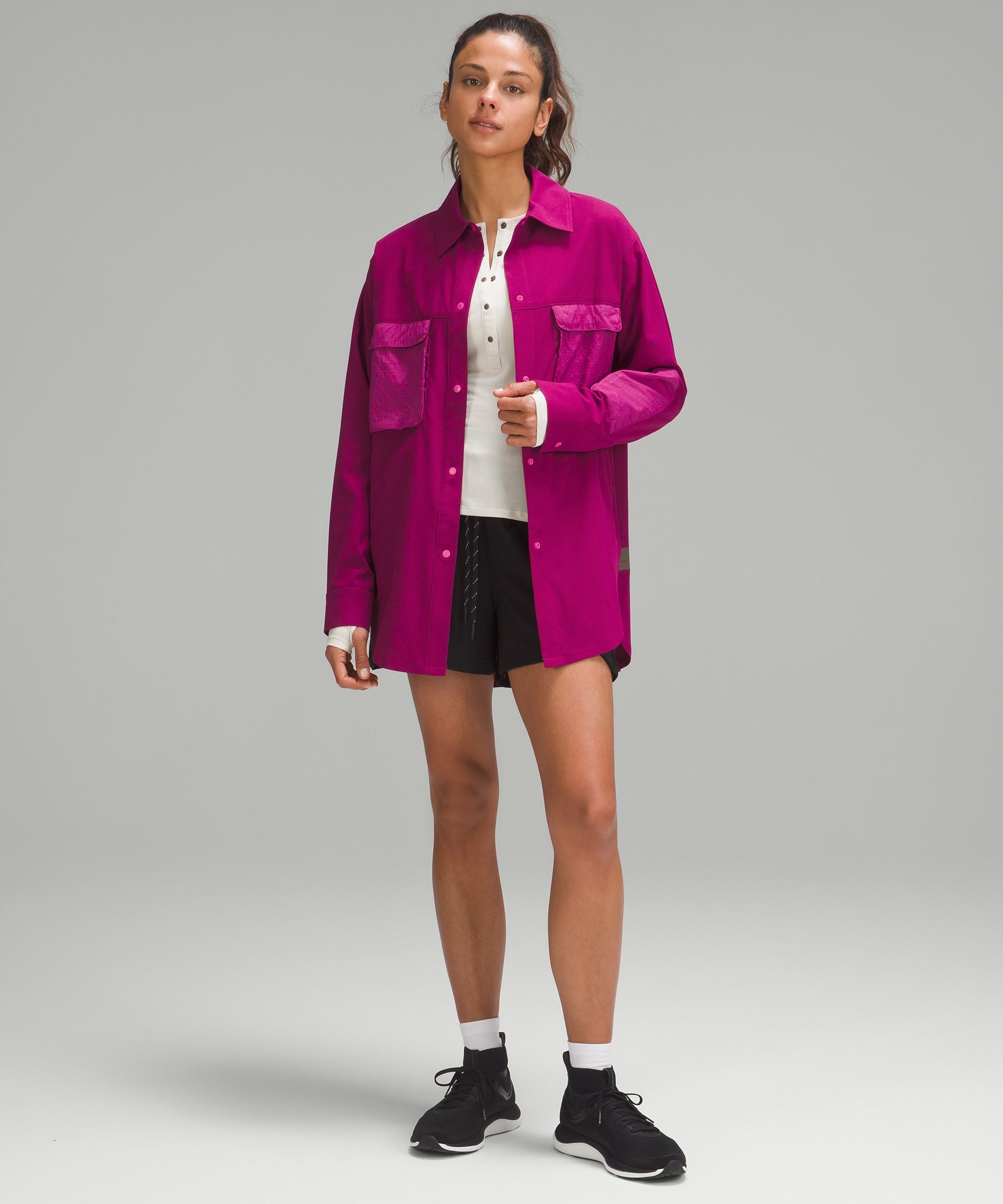 WovenAir Hiking Overshirt sold by Lululemon product image thumbnail 2
