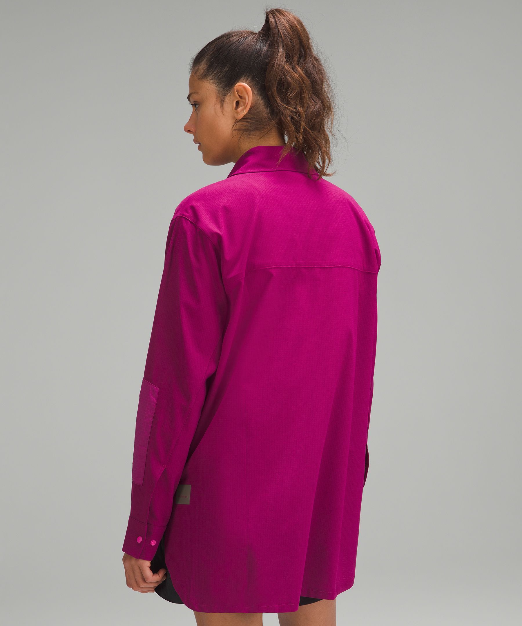 WovenAir Hiking Overshirt sold by Lululemon product image thumbnail 3