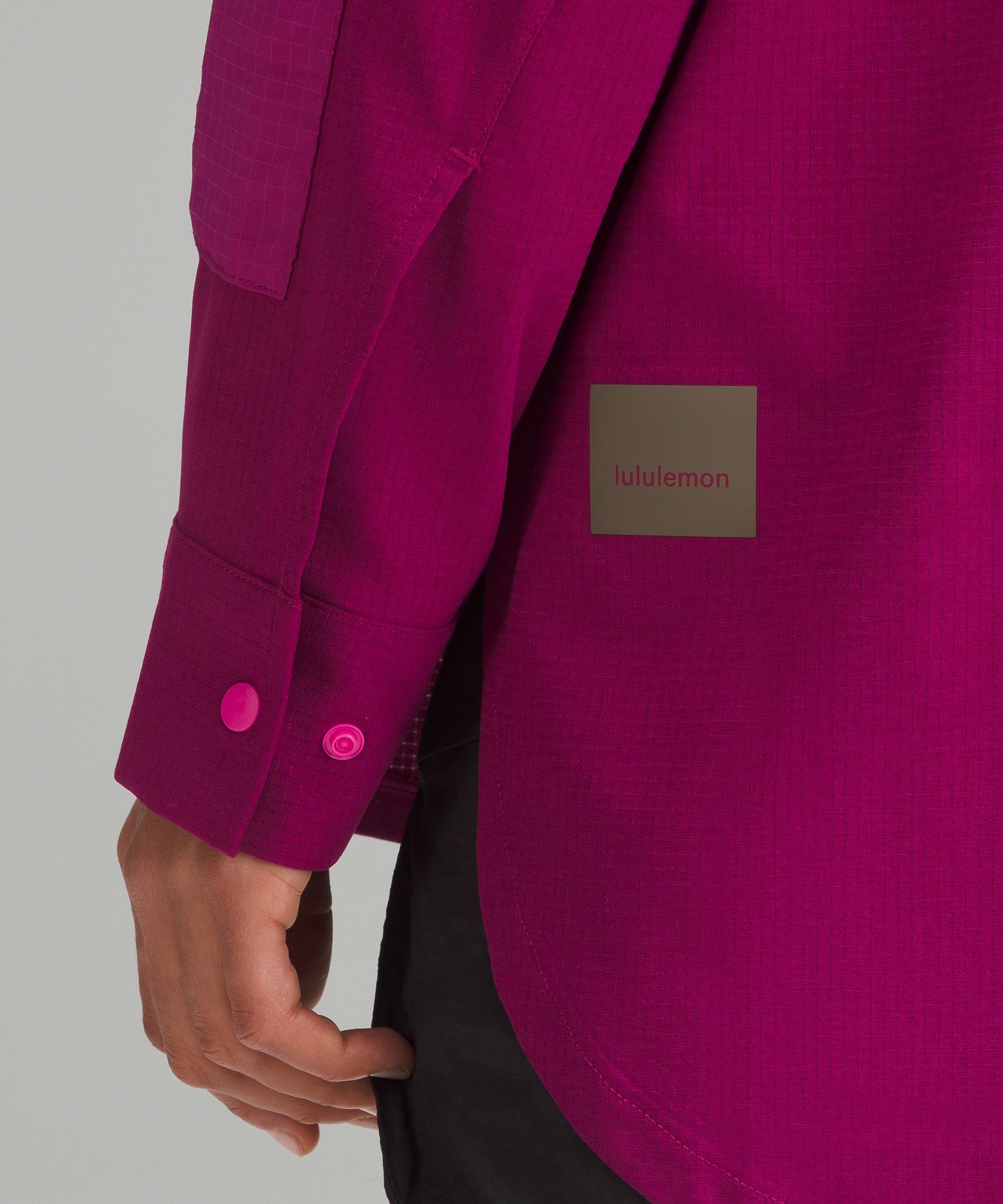 WovenAir Hiking Overshirt sold by Lululemon product image thumbnail 5