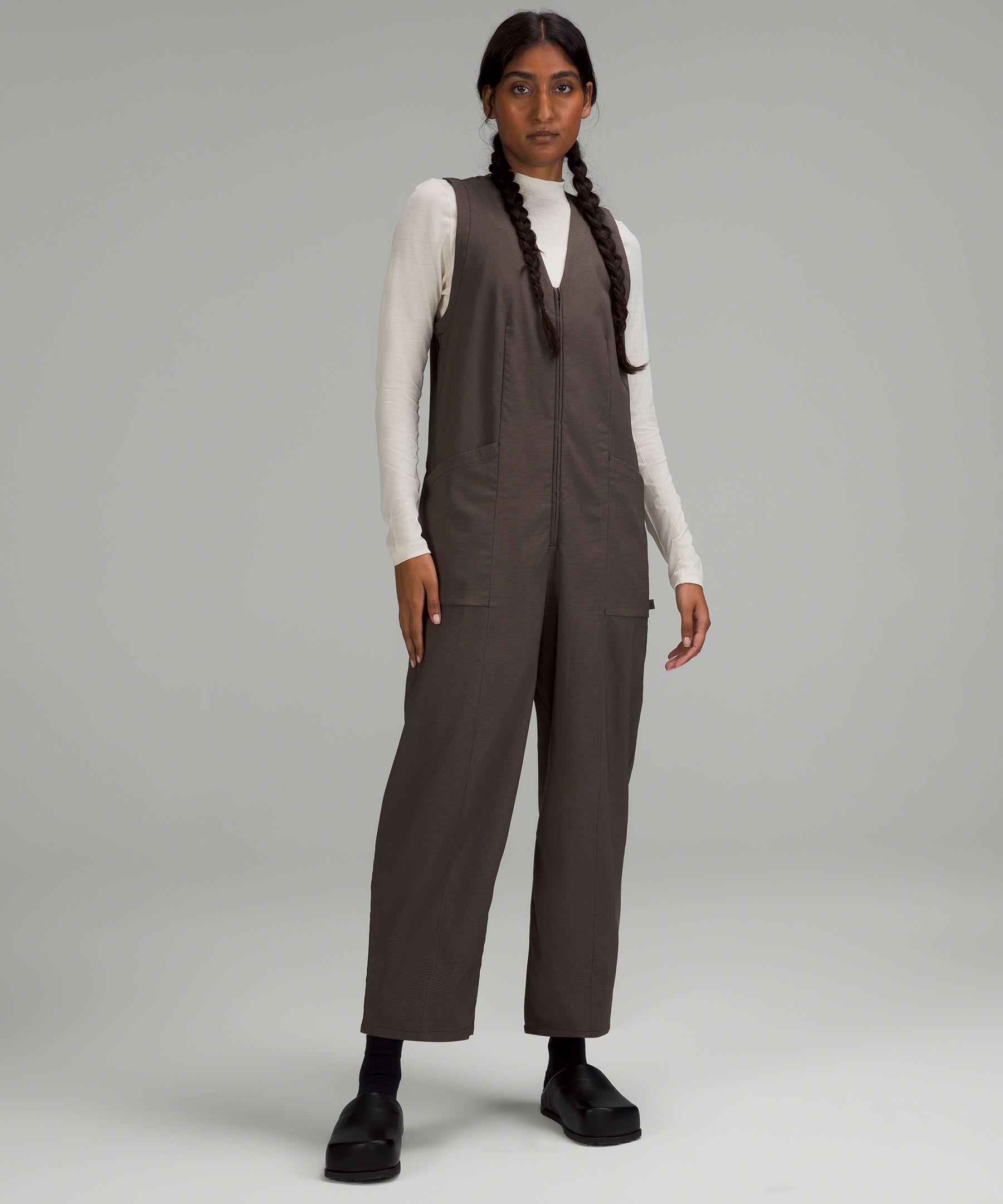 lululemon lab Woven Barrel Leg Jumpsuit *Online Only sold by Lululemon