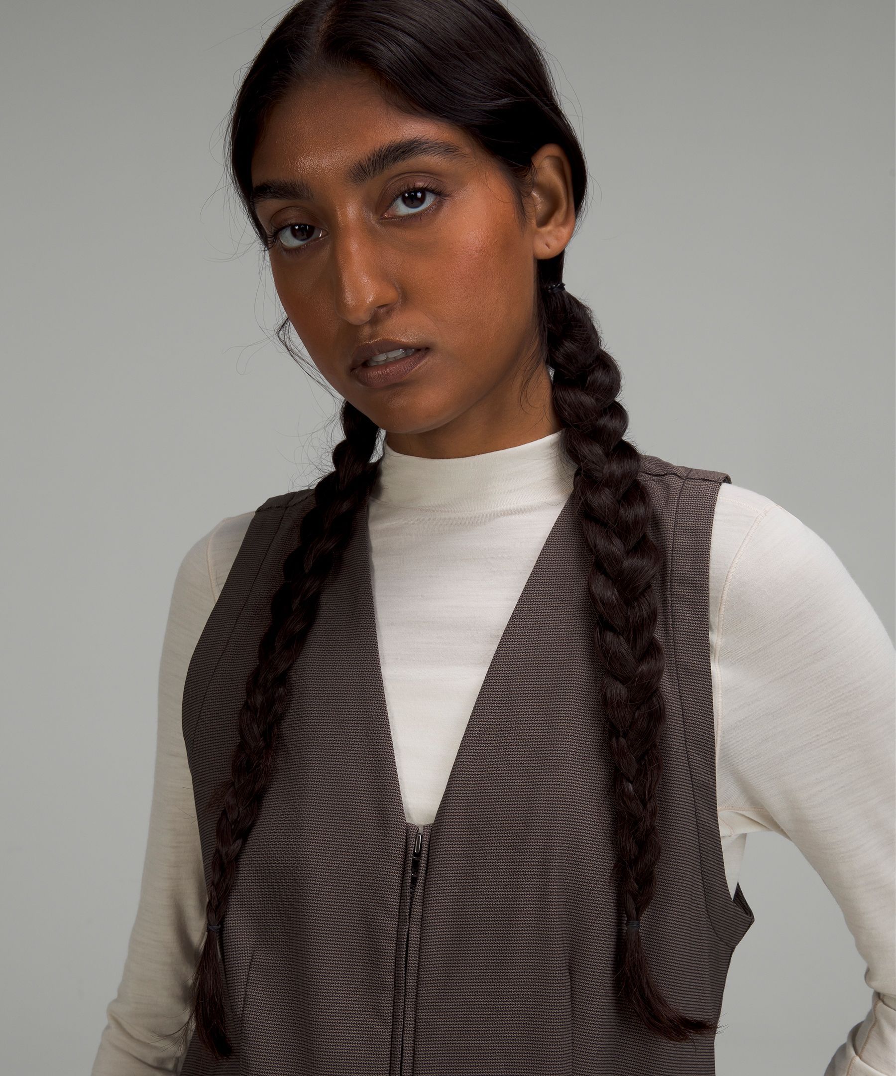 lululemon lab Woven Barrel Leg Jumpsuit *Online Only sold by Lululemon product image thumbnail 3