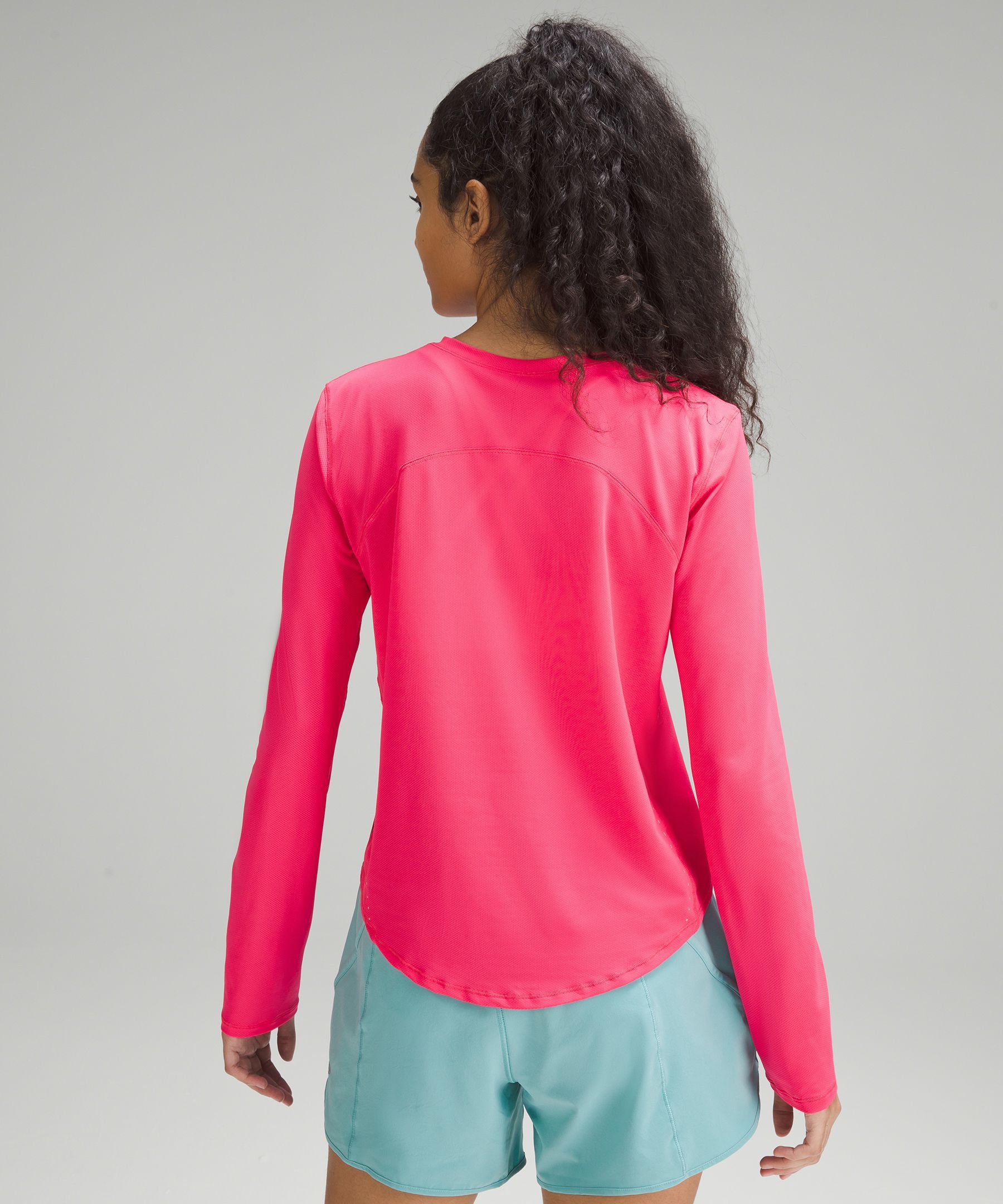 High-Neck Running and Training Long-Sleeve Shirt *Online Only sold by Lululemon product image thumbnail 3