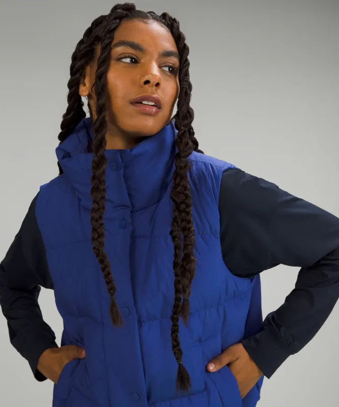 Wunder Puff Cropped Vest sold by Lululemon