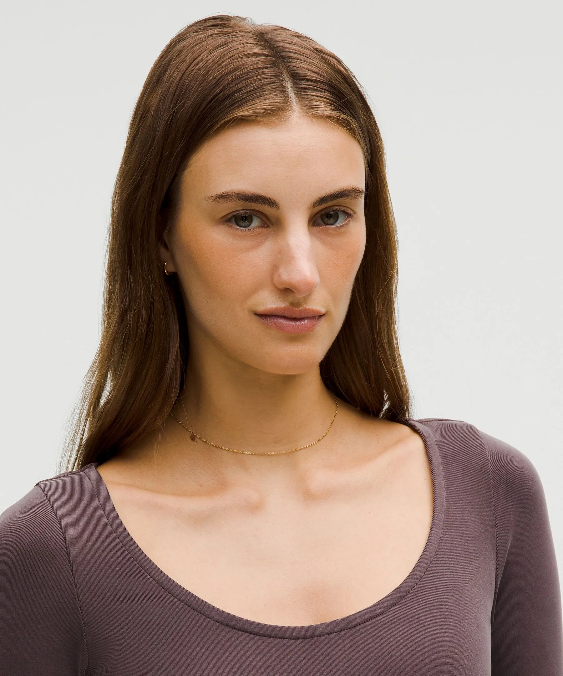 Drapey Softstreme Long-Sleeve Maxi Dress sold by Lululemon product image thumbnail 3