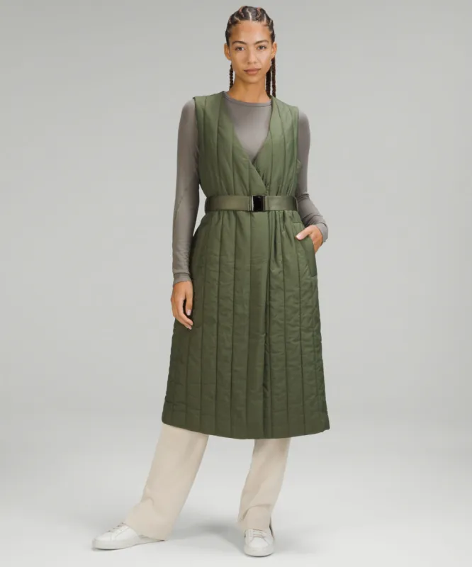 Belted Long Insulated Vest *Online Only sold by Lululemon