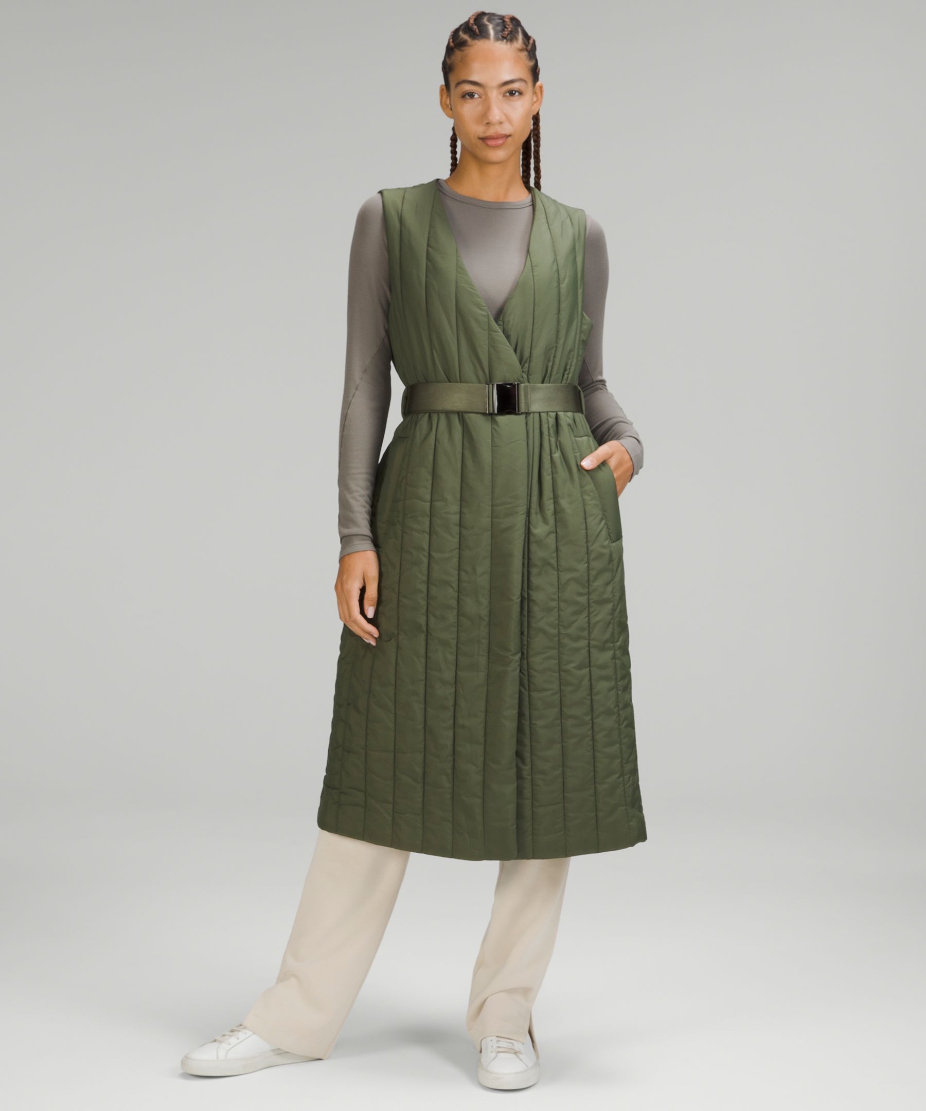 Belted Long Insulated Vest *Online Only sold by Lululemon