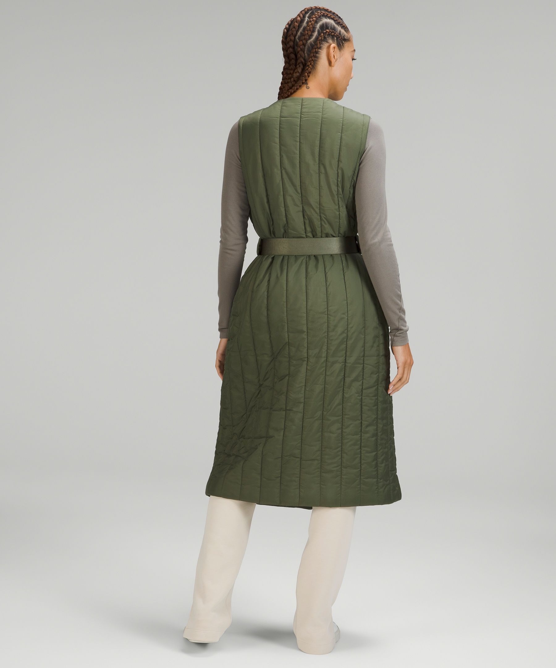 Belted Long Insulated Vest *Online Only sold by Lululemon product image thumbnail 2