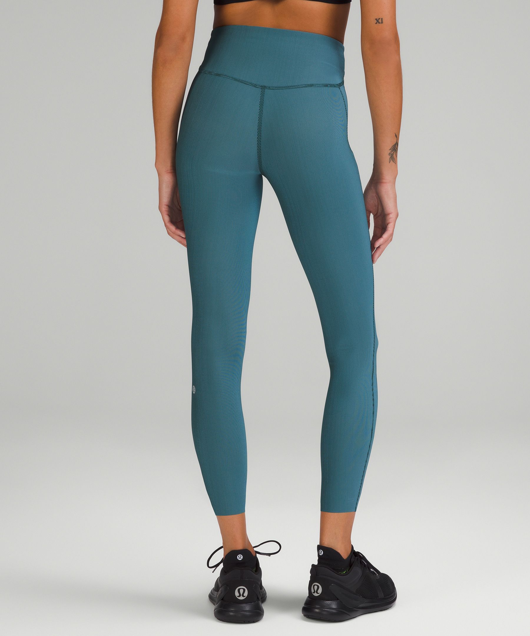 Base Pace High-Rise Tight 25" *Two-Tone Ribbed sold by Lululemon product image thumbnail 3